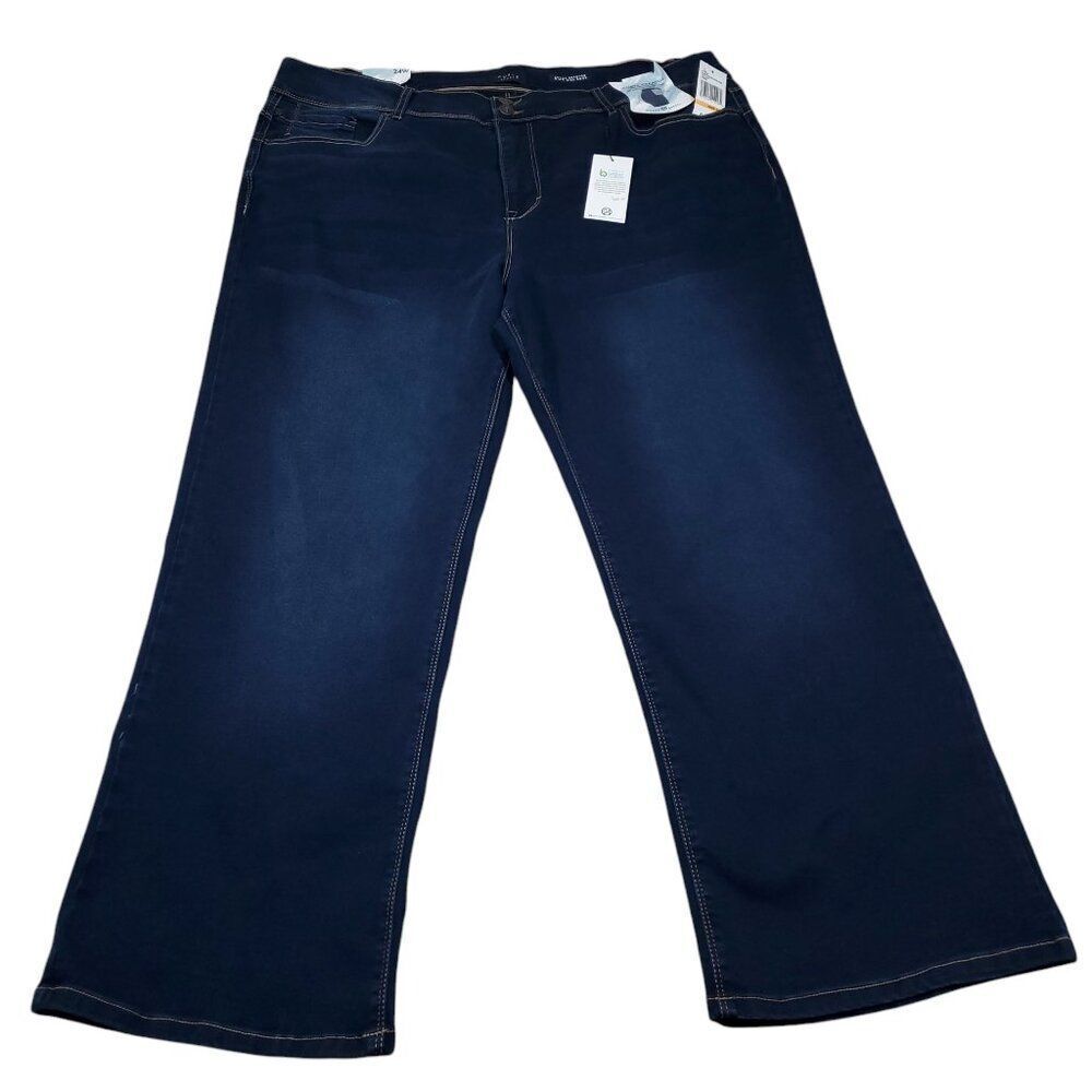 READ Curve Appeal Curve Creator High Rise Boot Dark Wash Jeans Size 24W Bootcut